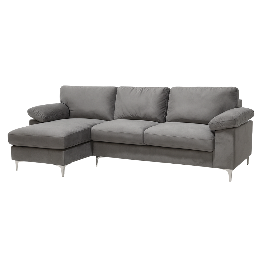 KAVEAH UGAONA GARNITURA SOFA SIVA