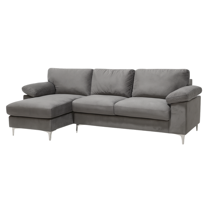 KAVEAH UGAONA GARNITURA SOFA SIVA