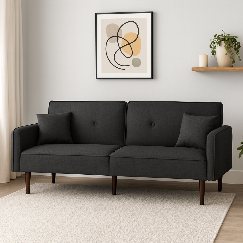 CASPIAN DVOSJED SOFA CRNA
