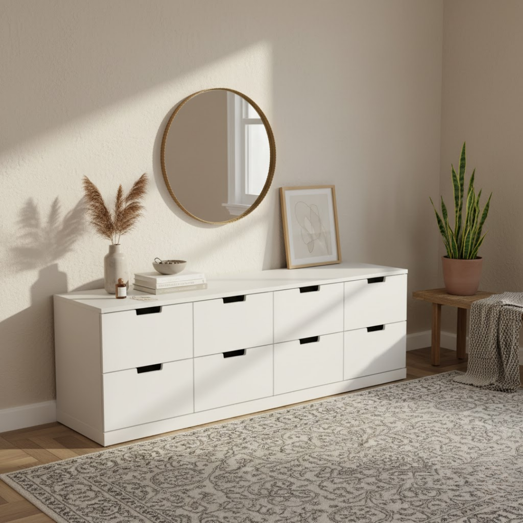 COSVIA KOMODA 160x53CM BIJELA