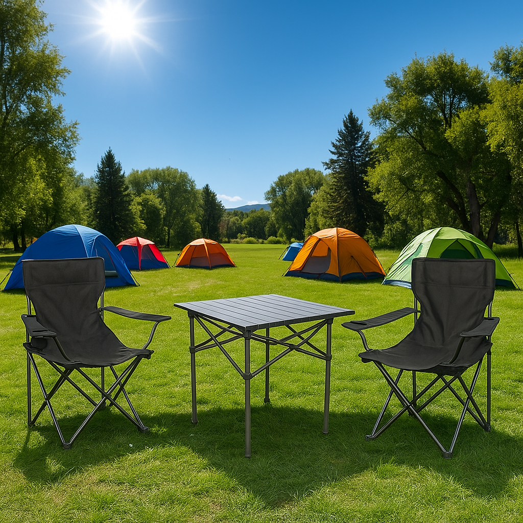 KAMPING COMBO - 2x STOLICE + MALI STOL