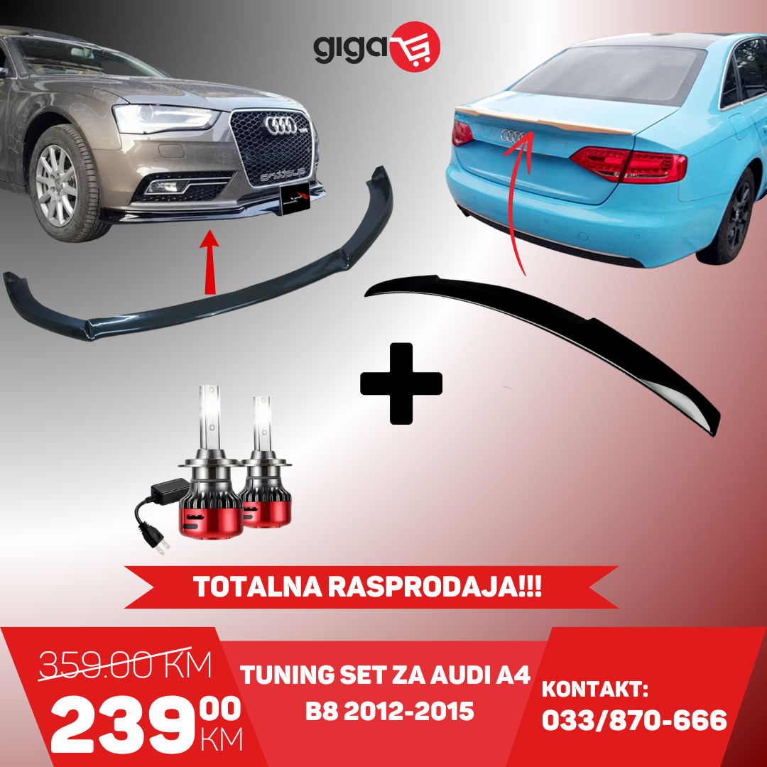 TUNING SET AUDI A4 B8 2012-2015