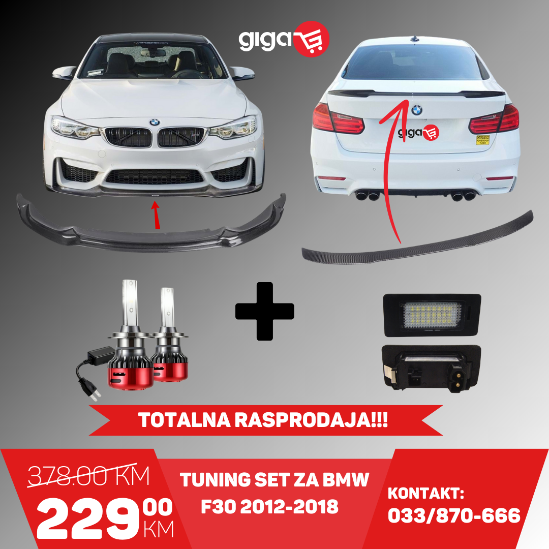 TUNING SET ZA BMW F30 2012-2018