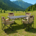 KAMPING COMBO - 4X MOON BEŽ KAMPING STOLICE + VELIKI STOL