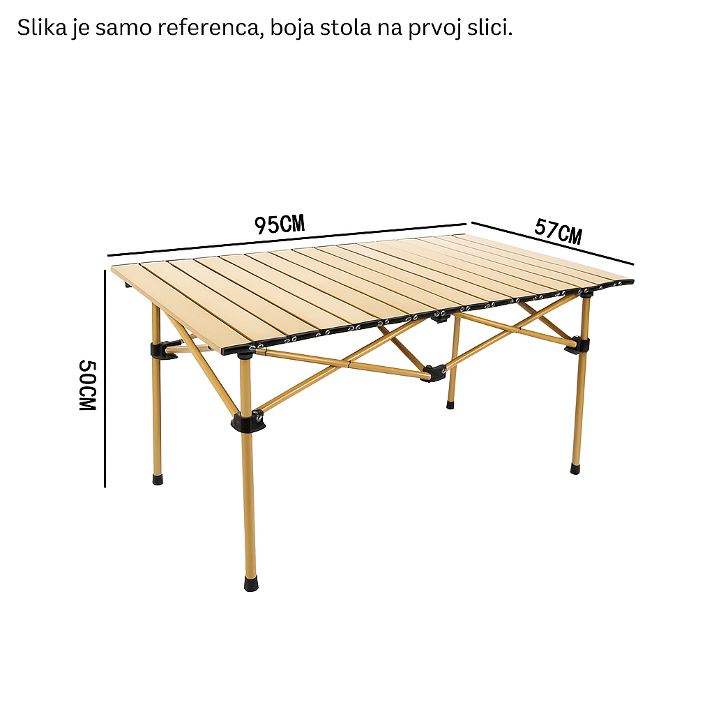 KAMPING COMBO - 4X KAMPING STOLICE + VELIKI STOL + HAMMOCK GRATIS