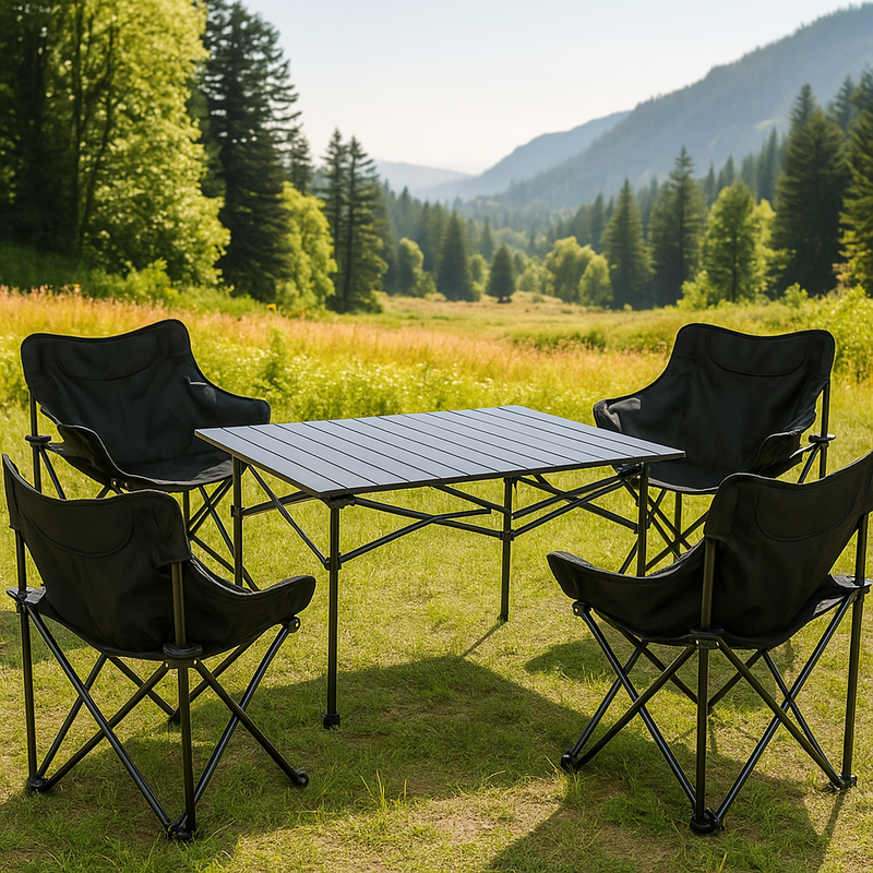 KAMPING COMBO - 4x STOLICE + VELIKI STOL