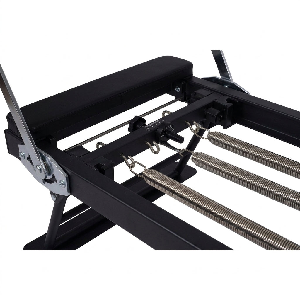VYRKO PILATES REFORMER KREVET 197X57X72,5CM CRNA