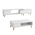 SET NAELIS TV KOMODA 120+80 CM + CANOPIA KLUB STO DNEVNI