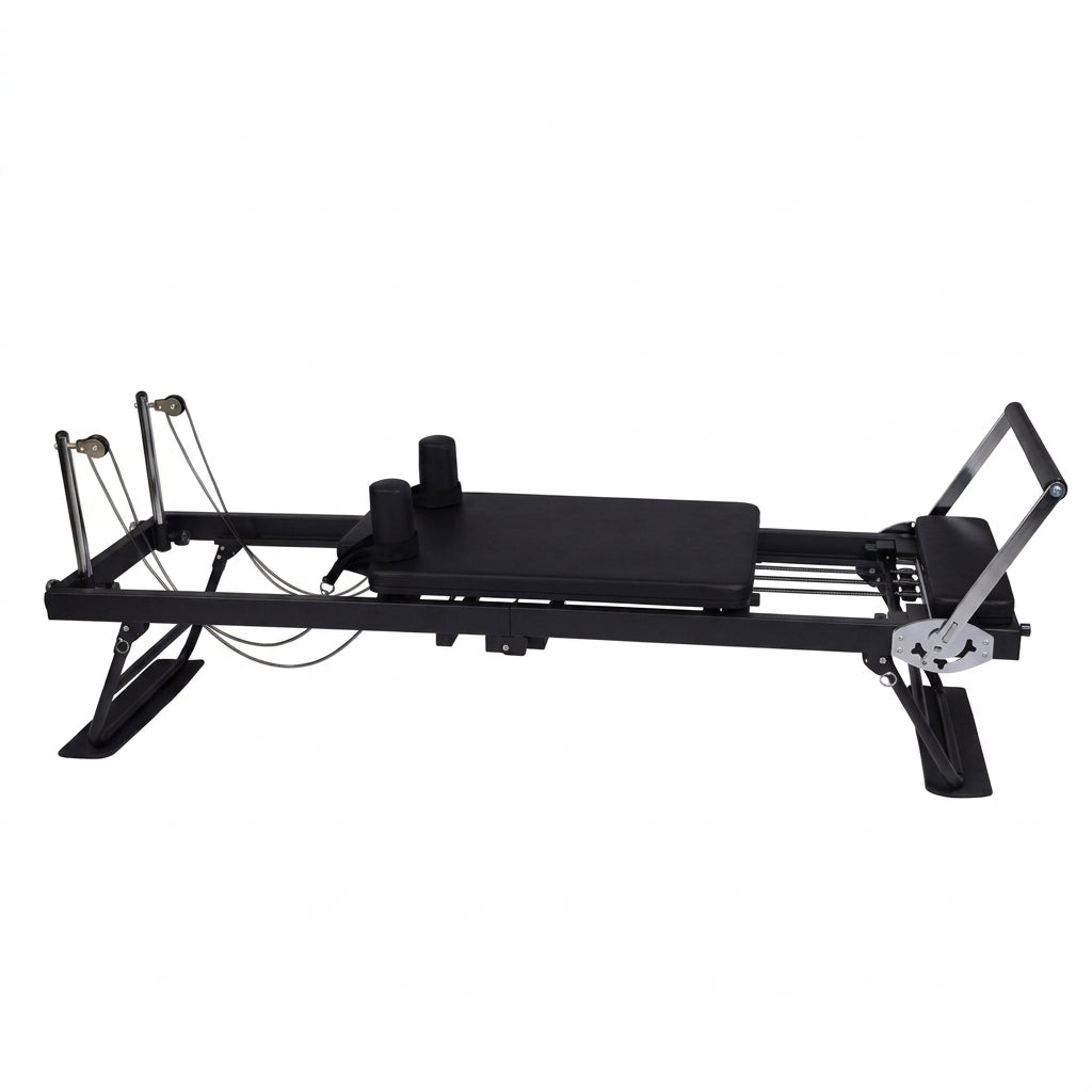 VYRKO PILATES REFORMER KREVET 197X57X72,5CM CRNA