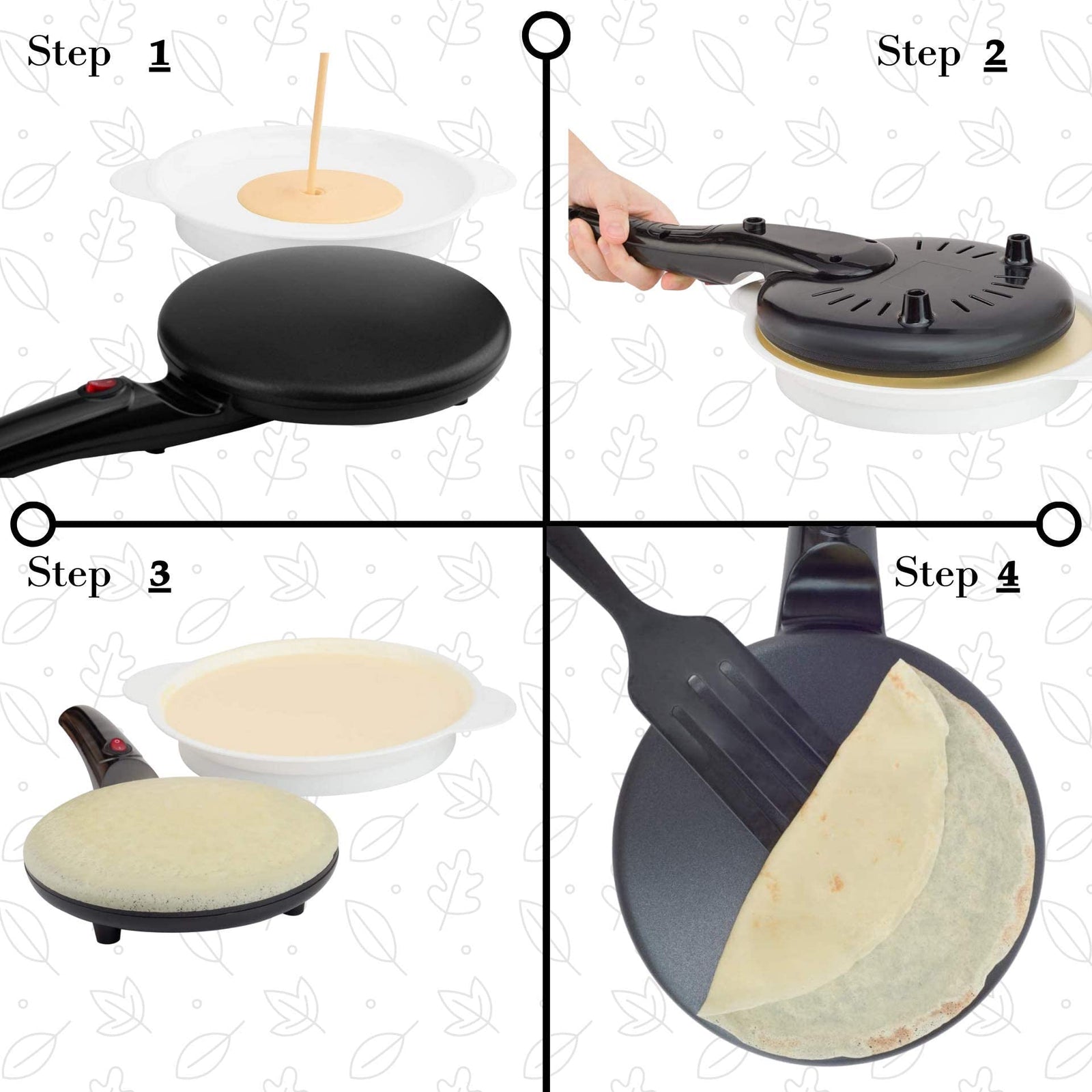 SET GUSANA TAVA 26 CM + APARAT ZA PALAČINKE