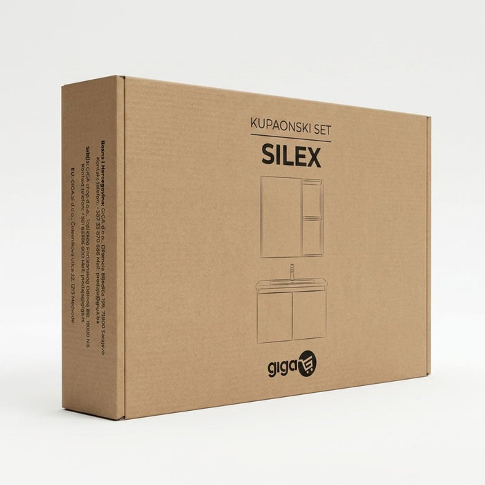 SILEX KUPAONSKI SET 60CM UMIVAONIK I ORMARIĆ 1113