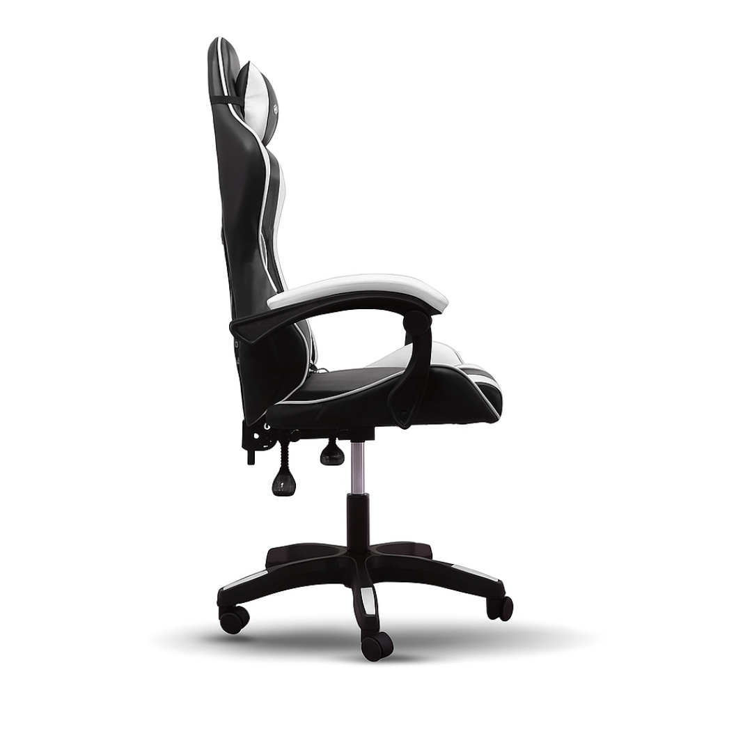 SET CHAHO MASAŽNA BIJELA STOLICA + CHADO GAMING STOL 100cm