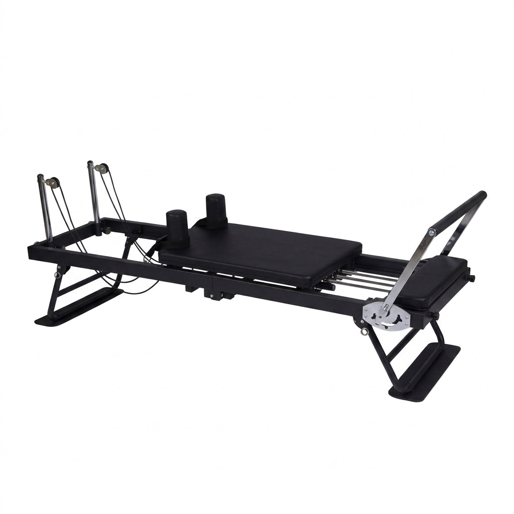 VYRKO PILATES REFORMER KREVET 197X57X72,5CM CRNA