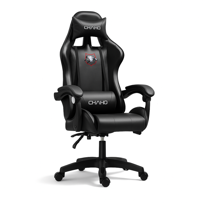 SET CHAHO MASAŽNA CRNA STOLICA + CHADO GAMING STOL 100cm