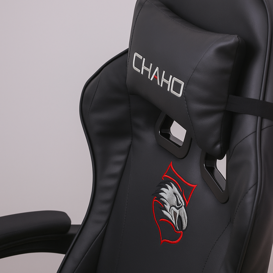 SET CHAHO MASAŽNA CRNA STOLICA + CHADO GAMING STOL 100cm