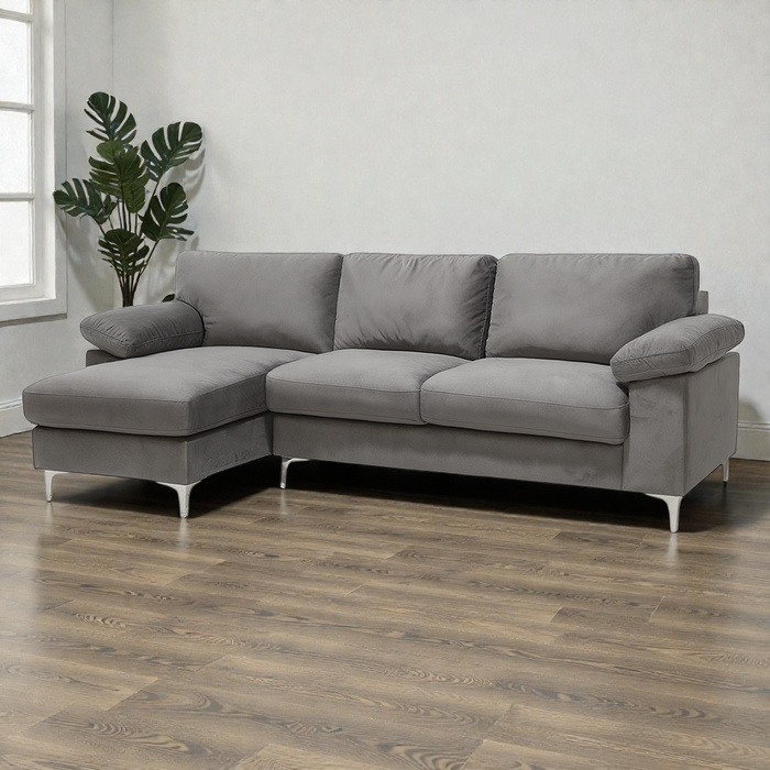 KAVEAH UGAONA GARNITURA SOFA SIVA