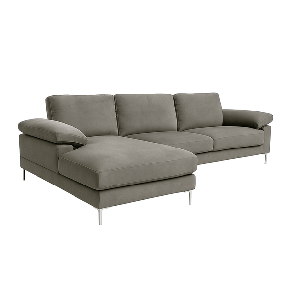 KAVEAH UGAONA GARNITURA SOFA SIVA