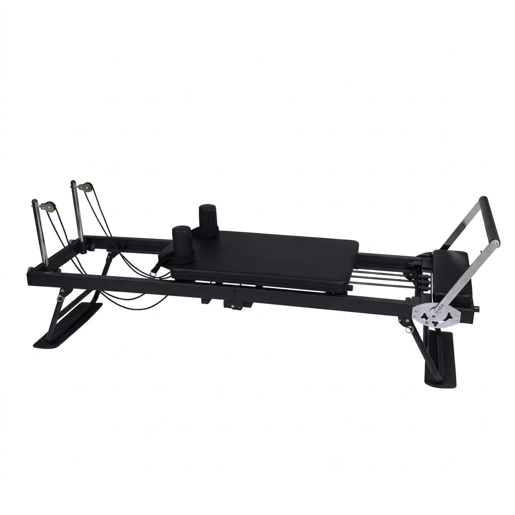 VYRKO PILATES REFORMER KREVET 197X57X72,5CM CRNA