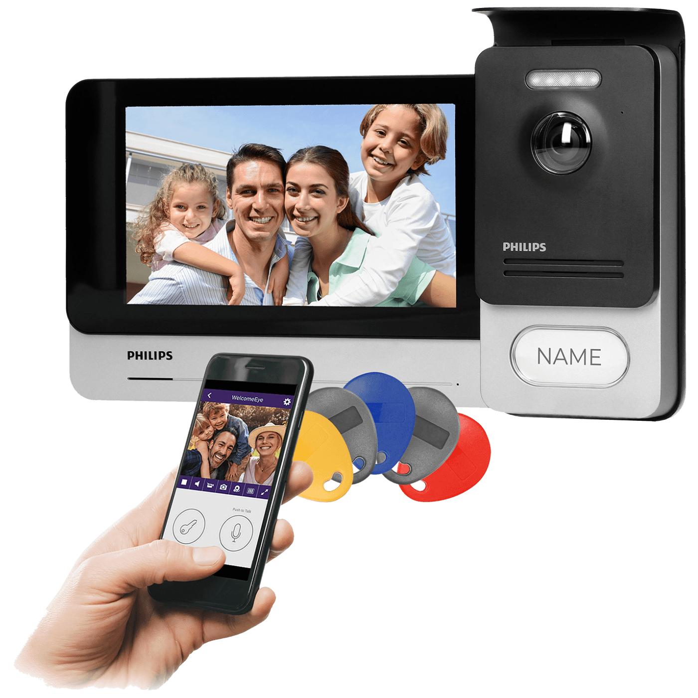 Video interfon Philips WelcomeEye Connect 2 7"