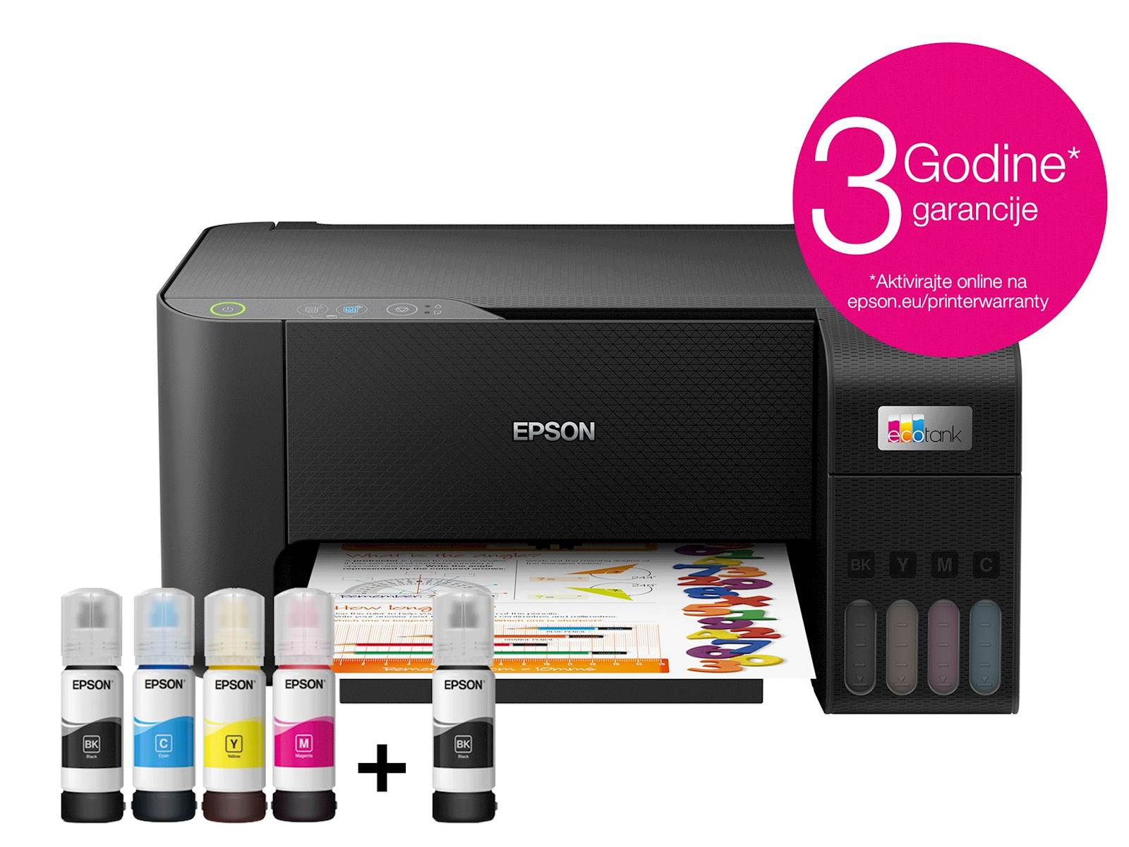 Printer Epson EcoTank ITS L3210 InkJet color A4