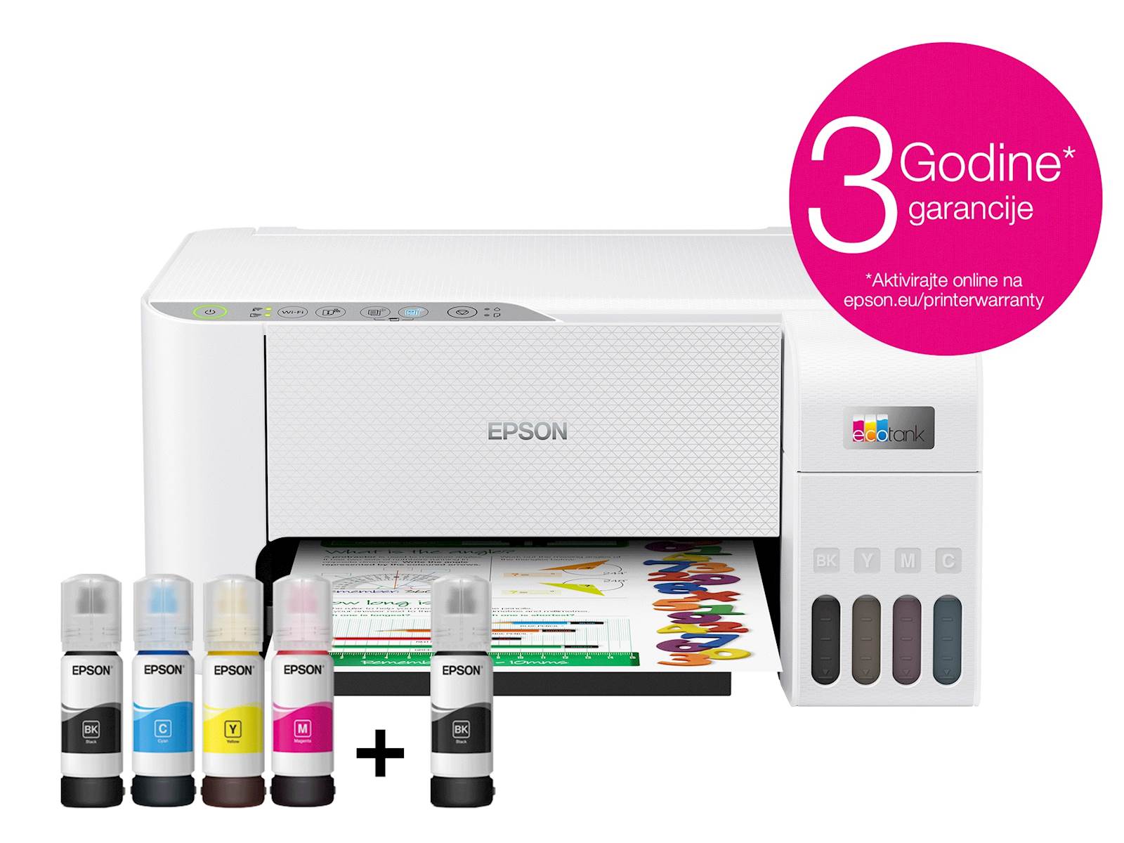 Printer MFP Epson EcoTank L3256 InkJet Color
