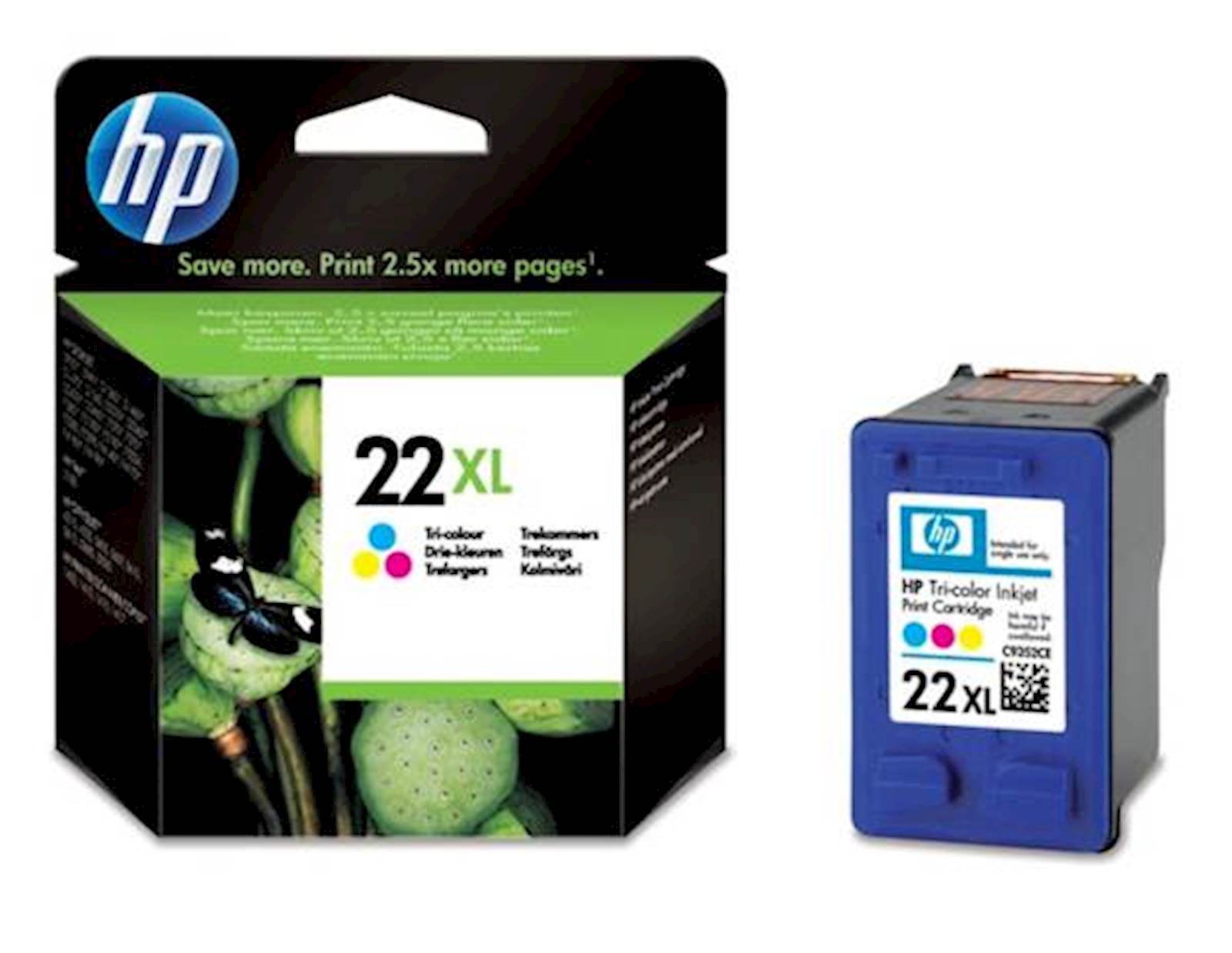Tinta HP color 22 XL DESKJET 3920/3940/D1360