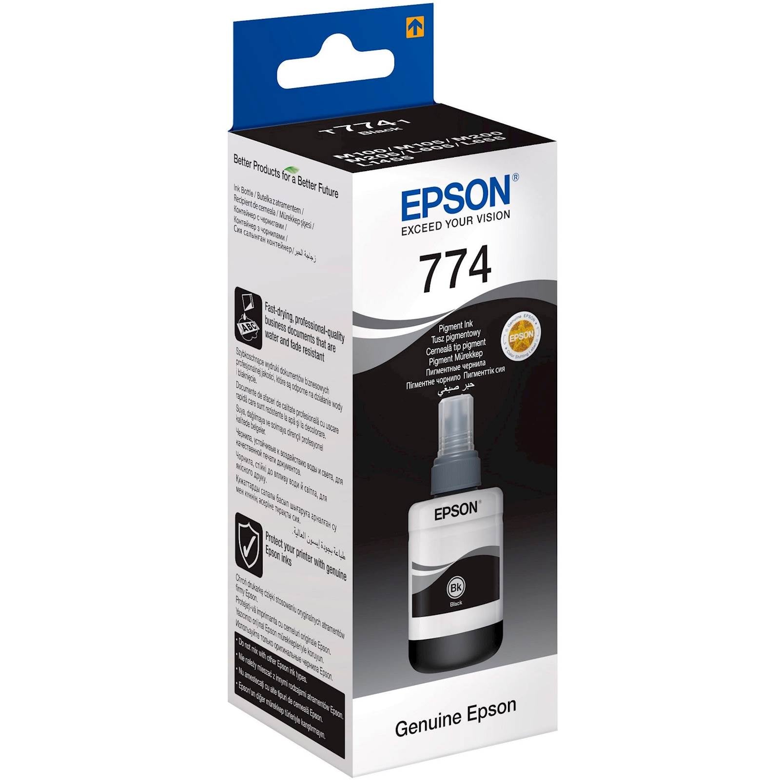 Tinta EPSON EcoTank ITS T7741 Black 140ml