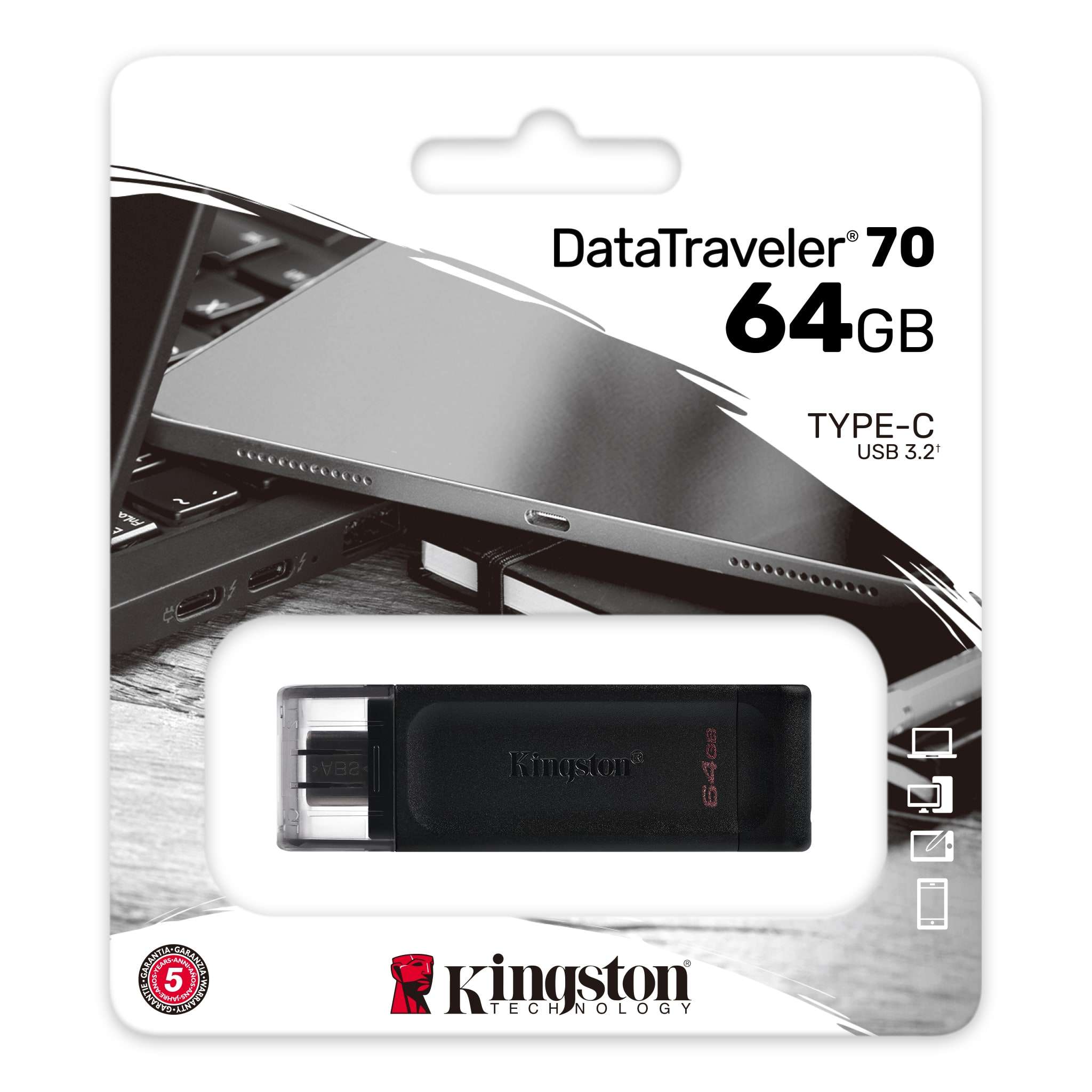 USB Kingston FD 64GB USB-C