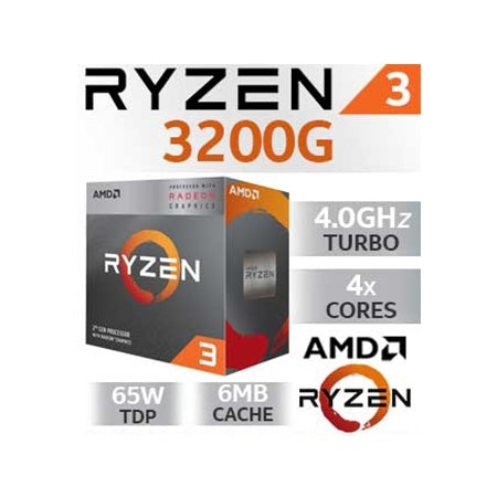 CPU Procesor AMD RYZEN 3 3200G AM4 BOX 3.6GHz