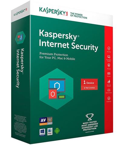 Software Kaspersky Internet Security 3D 1godina