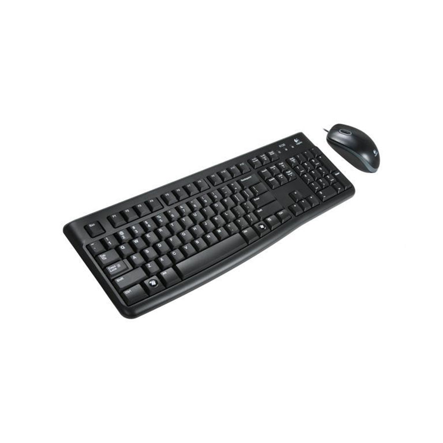 Tastatura + miš LOGITECH MK120 Black US USB