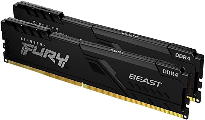 RAM KINGSTON FURY Beast DDR4 2x8GB 3200MHz