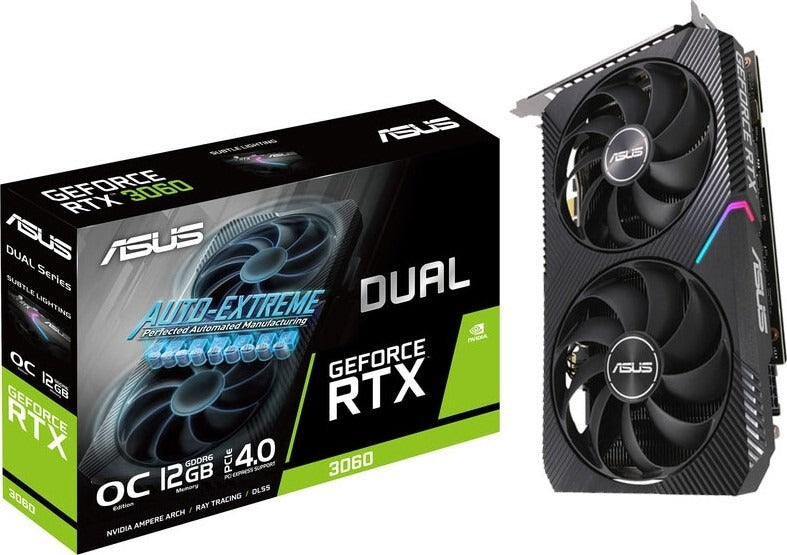 GPU ASUS DUAL RTX3060 RTX 3060 12GB GDDR6 OC