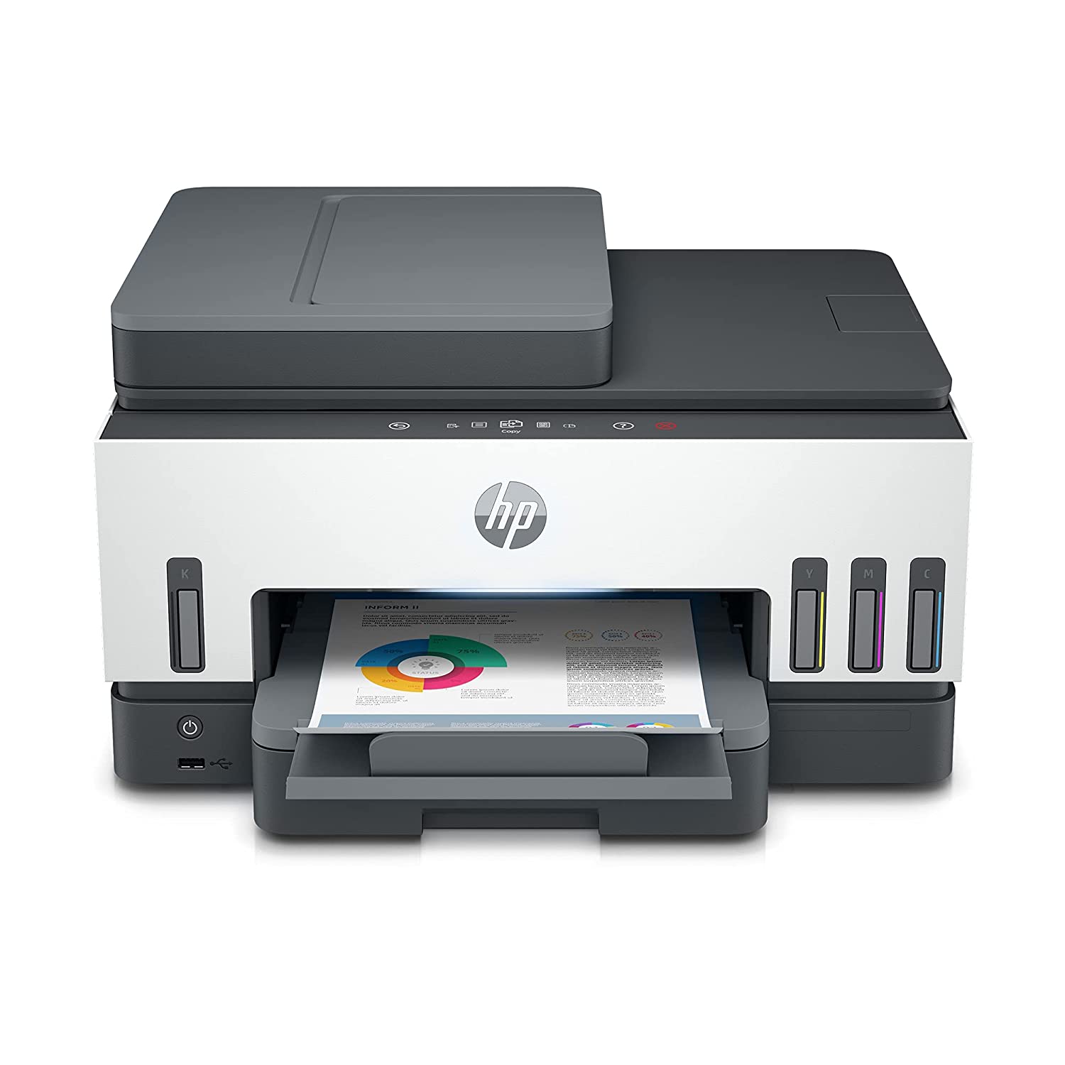 Printer HP AIO Smart Tank 790 Color Skener WiFi