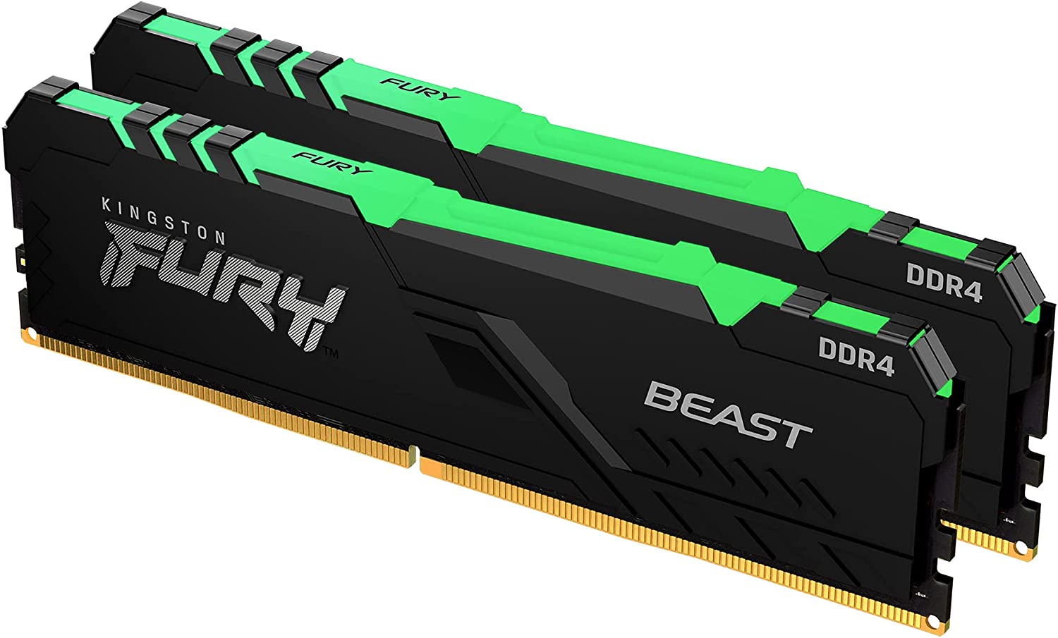 RAM Kingston FURY Beast RGB DDR4 2x8GB 3200MHz