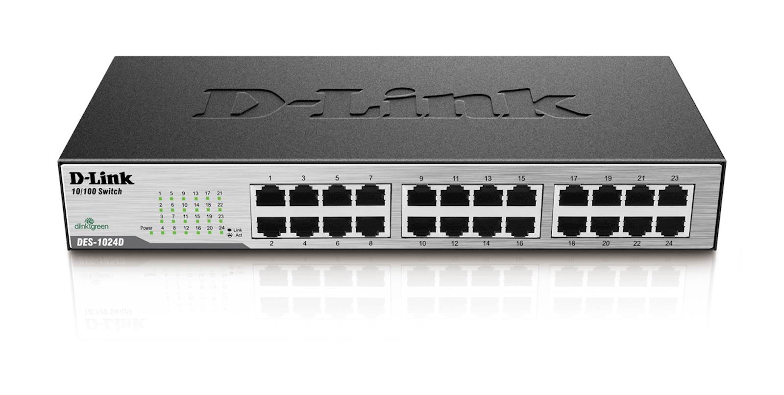 Switch D-LINK 24-port Fast Ethernet Unmanaged