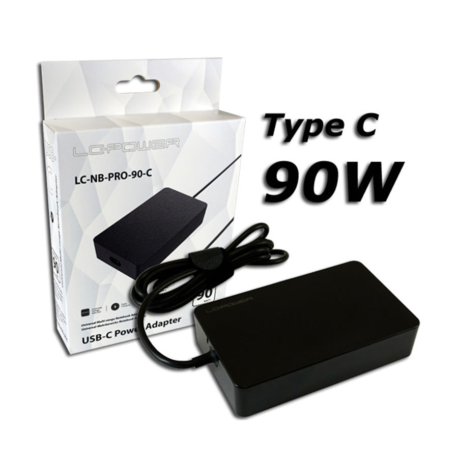 Punjač za laptop LC-Power Type-C 90W