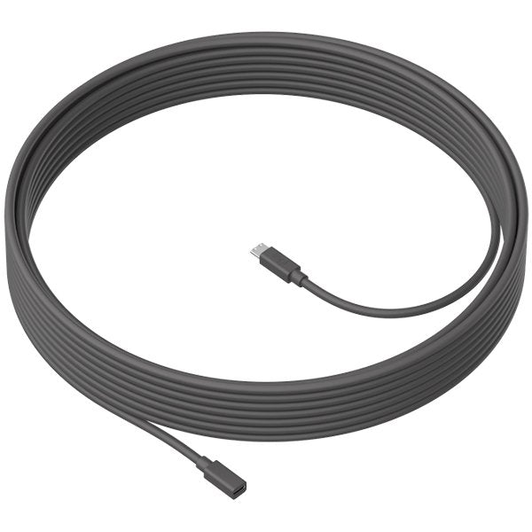 Kabal LOGITECH Mic Cable for MeetUp 10m Crni