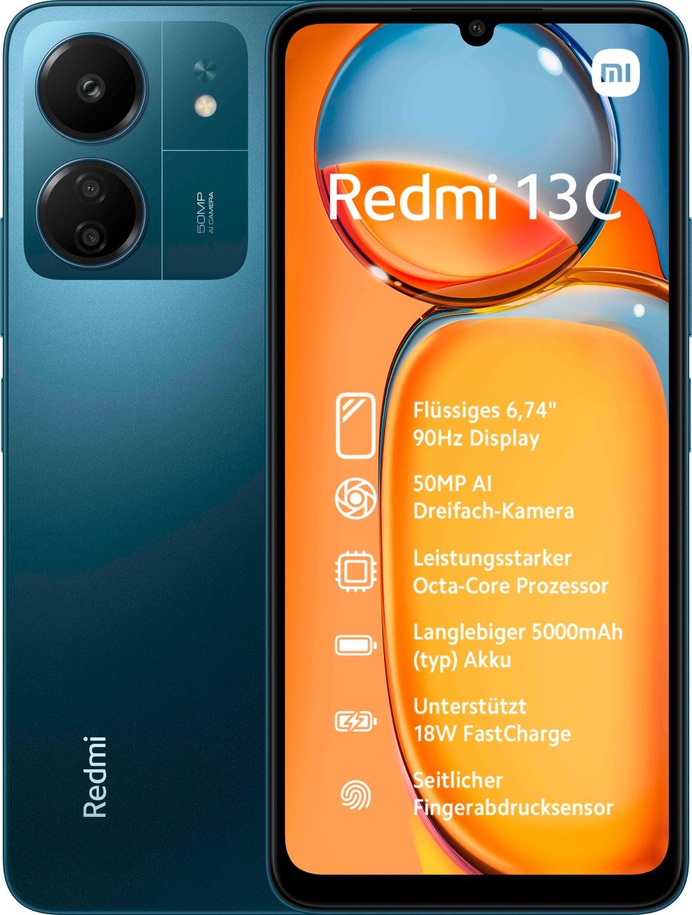 Mobitel Xiaomi Redmi 13C Blue 8GB/256GB