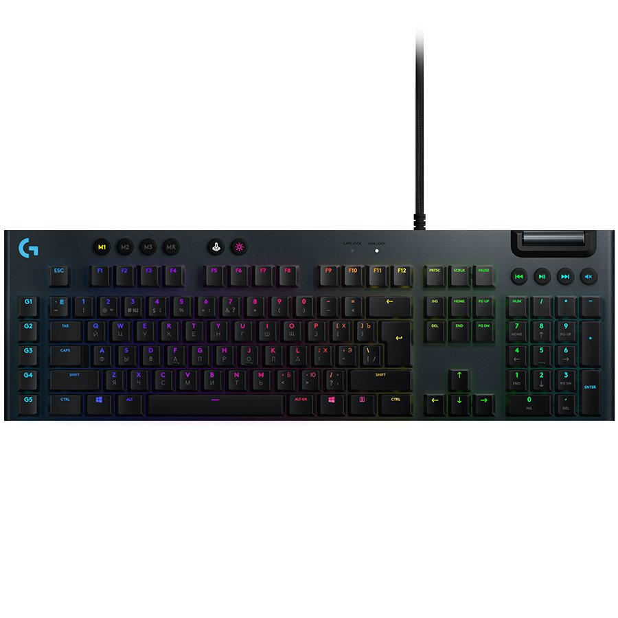 Tastatura Logitech G815 Lightsync Gaming Carbon