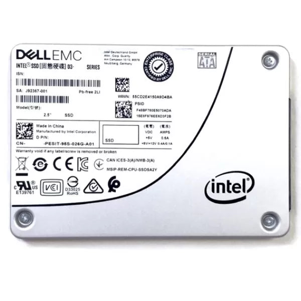SSD DELL EMC 345 BEBM 56 480GB 3.5" SATA