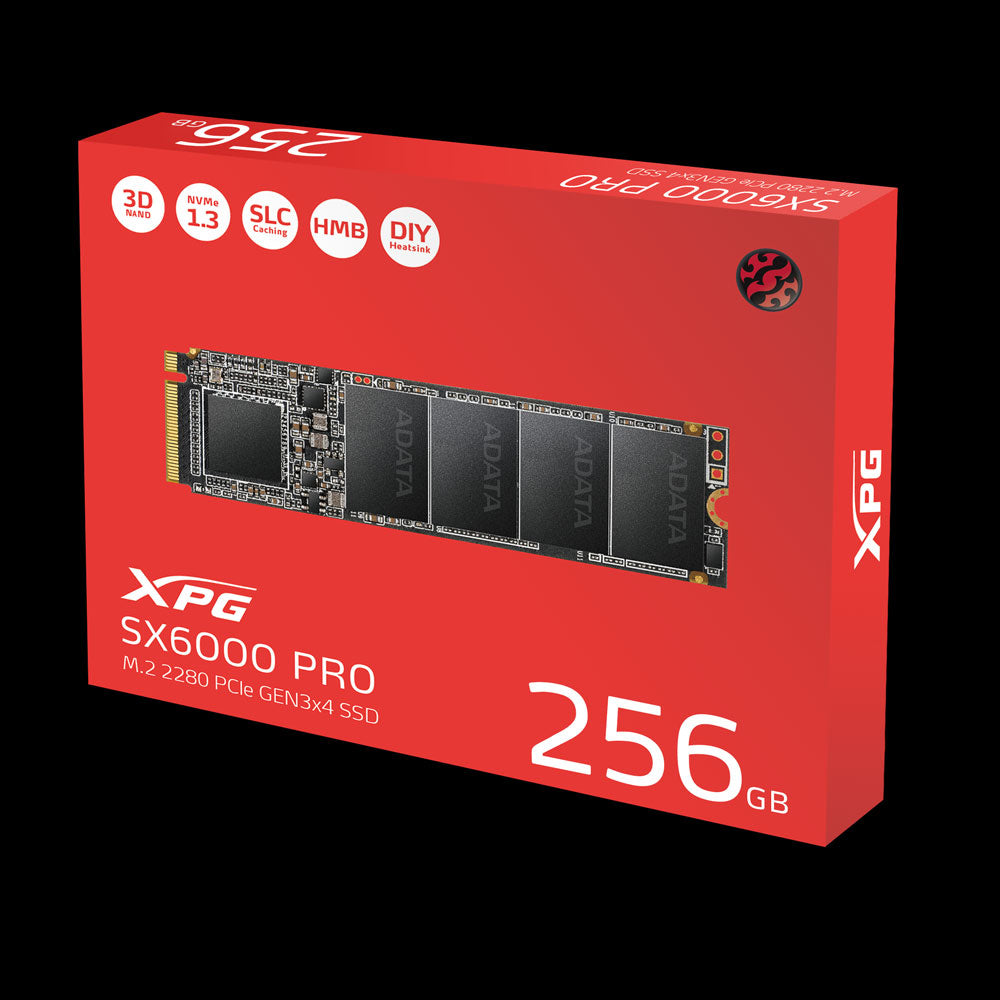 SSD Adata SX6000 Pro 256GB M.2 2280 NVMe G3