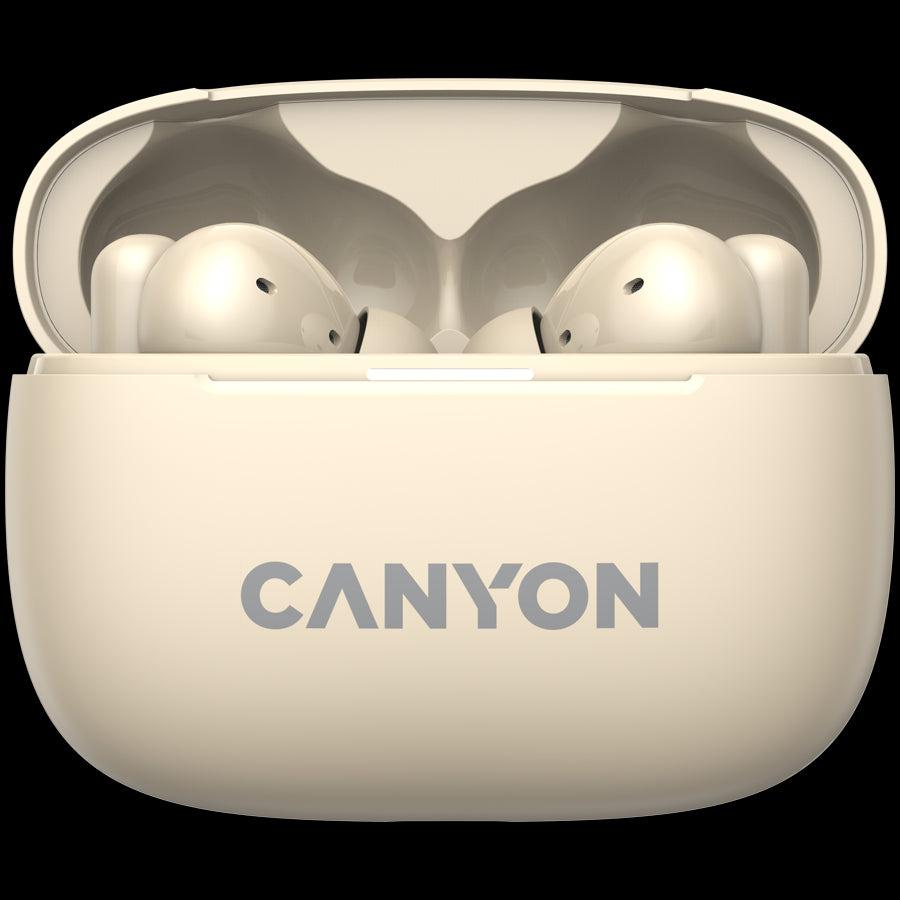 Slušalice Canyon OnGo TWS-10 ANC+ENC Bež