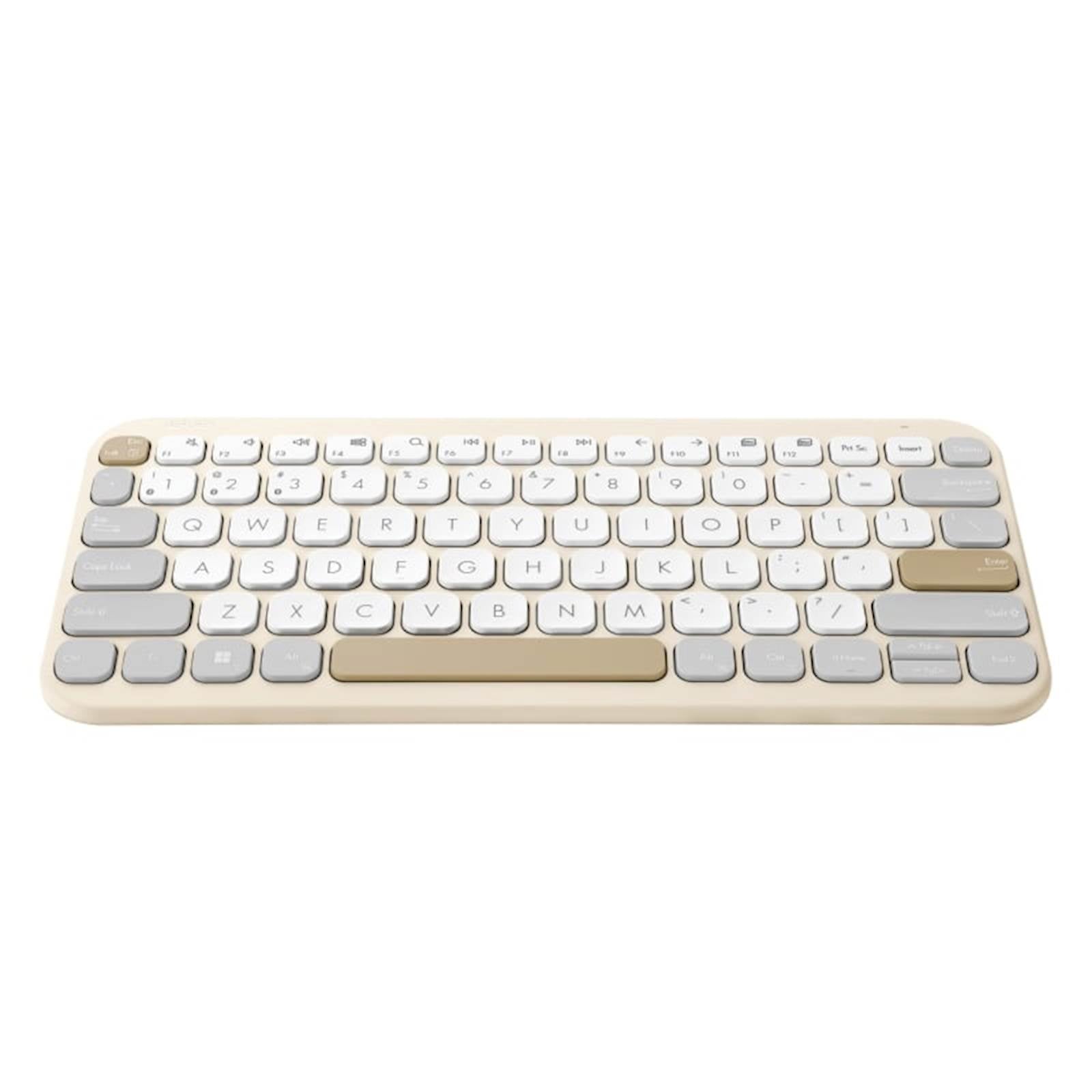 Tastatura Asus KW100 Marshmalow Bež Wireless